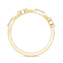 Load image into Gallery viewer, Marquise Cut Lab Grown Diamond Wedding Band