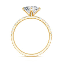 Load image into Gallery viewer, Princess Cut Lab Grown Diamond Ring With Wedding Band