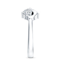 Load image into Gallery viewer, Lab Grown Diamond Toi Et Moi Promise Ring with Infinity Knot