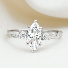 Load image into Gallery viewer, Brilliant Cut Marquise Lab Grown Diamond Engagement Ring