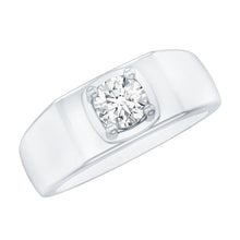 Load image into Gallery viewer, Brilliant Cut Lab Grown Diamond Engagement Ring for Men