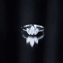 Load image into Gallery viewer, Marquise Cut Lab Grown Diamond 3 Stone Engagement Ring