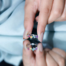 Load image into Gallery viewer, Natural Multi Gemstone Promise Ring for Women