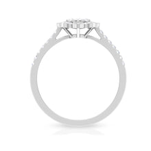 Load image into Gallery viewer, 3/4 CT Diamond Solitaire Illusion Art Deco Ring