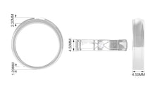 Load image into Gallery viewer, Certified Real Mens Diamond Band Ring