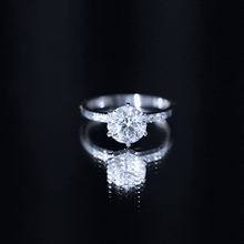 Load image into Gallery viewer, Round Cut 9 MM Lab Grown Diamond Solitaire Engagement Ring