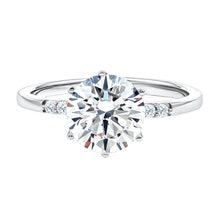 Load image into Gallery viewer, Round Cut 9 MM Lab Grown Diamond Solitaire Engagement Ring