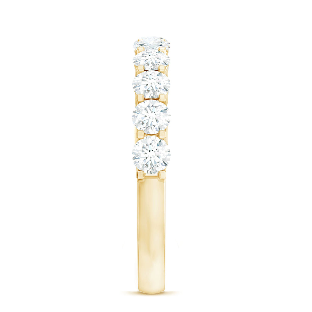 Cubic Zirconia Half Eternity Ring for Women
