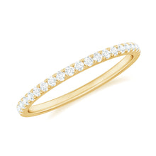 Load image into Gallery viewer, Stackable Diamond Eternity Ring in Fish Tail Setting
