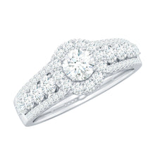 Load image into Gallery viewer, 0.5 Carat Zircon Statement Engagement Ring