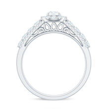 Load image into Gallery viewer, 0.5 Carat Zircon Statement Engagement Ring