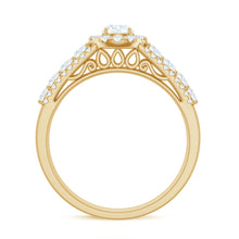 Load image into Gallery viewer, 0.5 Carat Zircon Statement Engagement Ring