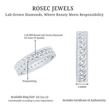 Load image into Gallery viewer, Lab Grown Diamond Designer Wedding Band Ring