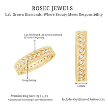 Load image into Gallery viewer, Lab Grown Diamond Designer Wedding Band Ring
