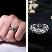 Load image into Gallery viewer, Floral Inspired Lab Grown Diamond Filigree Wedding Band