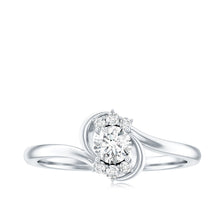 Load image into Gallery viewer, Brilliant Cut Certified Lab Grown Diamond Promise Ring For Her