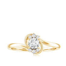 Load image into Gallery viewer, Brilliant Cut Certified Lab Grown Diamond Promise Ring For Her