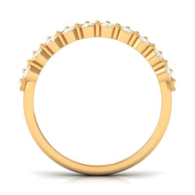 Load image into Gallery viewer, 3 Row Lab Grown Diamond Wide Wedding Band with Certificate