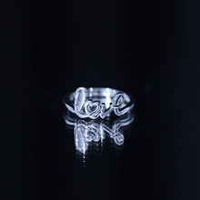 Load image into Gallery viewer, Love Ring in 14k Gold Plated Sterling Silver
