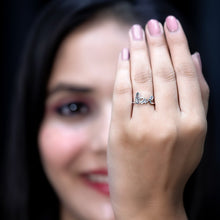 Load image into Gallery viewer, Love Ring in 14k Gold Plated Sterling Silver