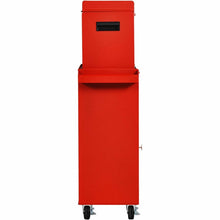 Load image into Gallery viewer, Red Heavy Duty Steel Lockable Rolling Tool Chest Mobile Garage Storage Cart