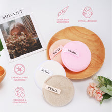 Load image into Gallery viewer, Reusable Makeup Remover Cloths: 4 Pack