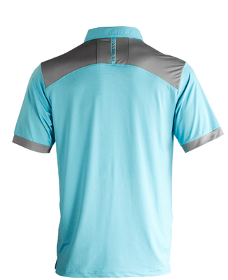 Rockwell Poly-Blend Polo - Shark/Gray