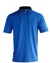 Load image into Gallery viewer, Rockwell Tri-Blend Pocket Polo - Blue