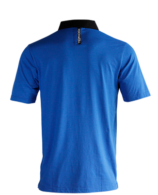 Rockwell Tri-Blend Pocket Polo - Blue