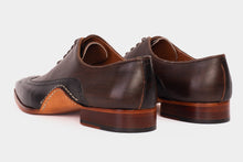 Load image into Gallery viewer, The Royal Hand Craft Black &amp; Brown Wingtip Oxford Men Shoe