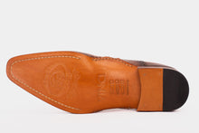 Load image into Gallery viewer, The Royal Hand Craft Brown Wingtip Oxford Men Shoe