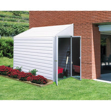 Load image into Gallery viewer, Outdoor Steel 7 x 4-ft Storage Shed with Sloped Roof