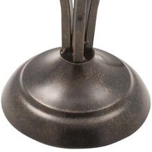 Load image into Gallery viewer, Traditional Bronze Metal Finish Table Lamp with Beige Linen Shade
