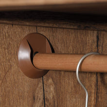 Load image into Gallery viewer, Rustic Oak Drawer and Garment Rod Wardrobe Armoire