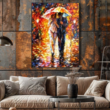 Load image into Gallery viewer, Canvas Print: "Rainy Romance"