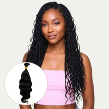 Load image into Gallery viewer, Raw Indian Wavy Bulk 100% Human Braiding Hair