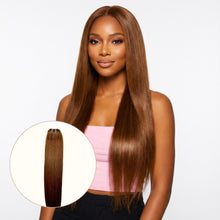 Load image into Gallery viewer, Raw Medium Brown Straight 100% Human Hair Bundles