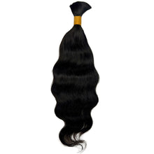 Load image into Gallery viewer, Raw Indian Wavy Bulk 100% Human Braiding Hair