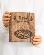 Load image into Gallery viewer, Wooden Recipe Book – Pies &amp; Tarts