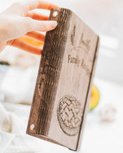 Load image into Gallery viewer, Wooden Recipe Book – Pies &amp; Tarts