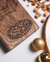 Load image into Gallery viewer, Wooden Recipe Book – Pies &amp; Tarts