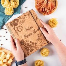 Load image into Gallery viewer, Wooden Recipe Book – Peppers Theme