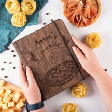 Load image into Gallery viewer, Wooden Recipe Book – Pies &amp; Tarts