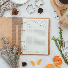 Load image into Gallery viewer, Wooden Recipe Book – Pies &amp; Tarts