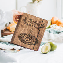 Load image into Gallery viewer, Wooden Recipe Book – Pies &amp; Tarts