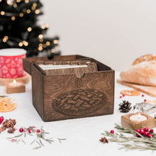 Load image into Gallery viewer, Wooden Recipe Box – Pies &amp; Desserts