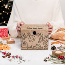 Load image into Gallery viewer, Wooden Recipe Box – Pastries Collection