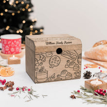 Load image into Gallery viewer, Wooden Recipe Box – Pastries Collection