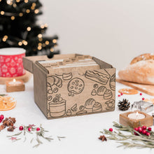 Load image into Gallery viewer, Wooden Recipe Box – Pastries Collection