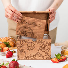 Load image into Gallery viewer, Wooden Recipe Box – Pastries Collection